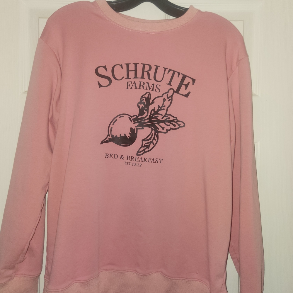 Pink Sweatshirt Shrute Farms